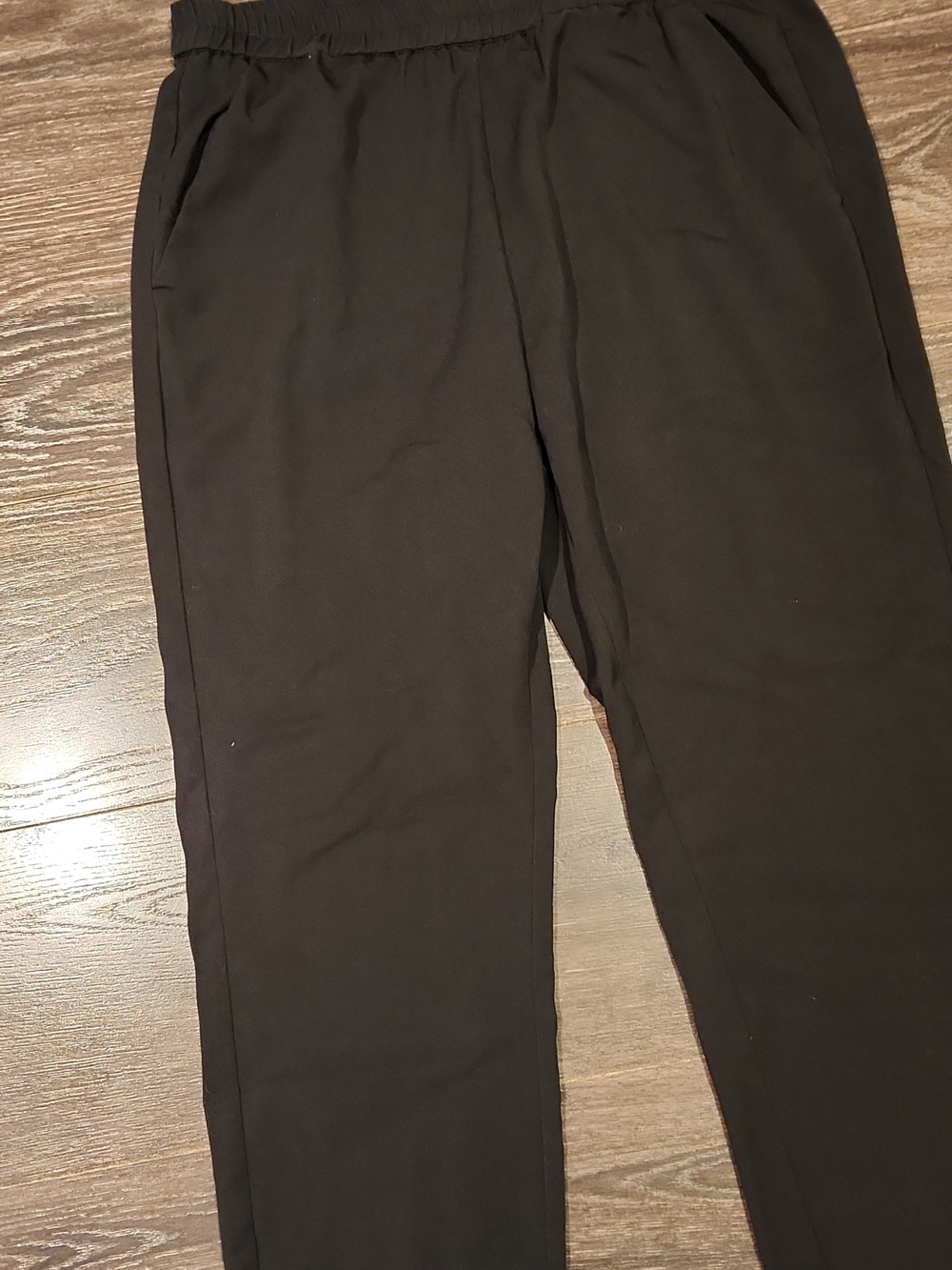 ❤️ MARINE LAYER ALLISON PANTS - HIGH RISE, PULL ON IN BLACK, MEDIUM - Picture 8 of 14